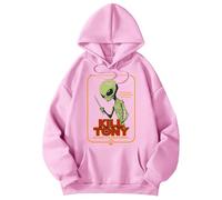 Kill Tony Comedy Mothership LGM Felpe Unisex Comode e Trendy, Street-Chic e Versatili,Rosa,4XL