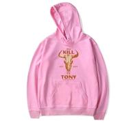 Kill Tony Felpe Unisex Comode e Trendy, Street-Chic e Versatili,Rosa,S