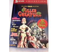 Killer Creature 5-dvd Set! Hollywood Horror Collection