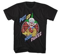 Killer Klowns Metti Su I Tuoi Pugni T-Shirt Manica Corta Uomo Unisex Nero