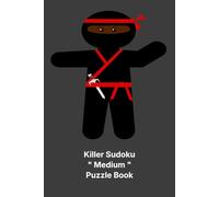 Killer Sudoku Medium Puzzle Book - Brain Games, Logic Puzzles, and Mental Fitness