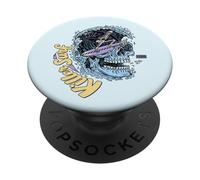 "Killer Surf" Skull Surf Vintage Wave Skeleton Surfing PopSockets PopGrip Adesivo