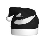Killer Whale Delphin Ocean Santa Hat Christmas Beanie Hat Xmas Party Hat Cappello lavorato a maglia per adulti donne e uomini