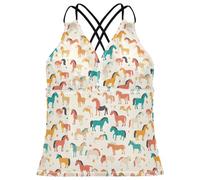 Killer Whale, tankini da donna, con controllo della pancia, Orca assassina, L