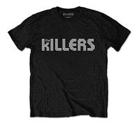 Killers the - T-Shirt # Xl Unisex Black # Dots Logo