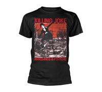 KILLING JOKE - WARDANCE & PSSYCHE BLACK T-Shirt Small