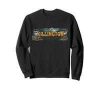 Killington Vermont Sci sulla Neve Vacanze Viaggi Souvenir VT Felpa