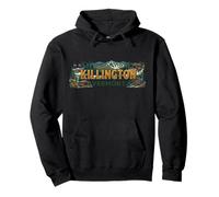 Killington Vermont Sci sulla Neve Vacanze Viaggi Souvenir VT Felpa con Cappuccio