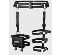 Killstar Carrion Imbragatura da Donna Nero Gotico Gamba Cintura Alternativa