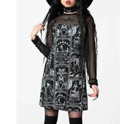 KILLSTAR Credente 2-Piece Abito Tarocchi Carte Motivo Gotico Witchy Rete