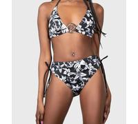 KILLSTAR Harlette's Revenge Bikini Teschi Fiori Pentagramma Goth Punk KSRA008480