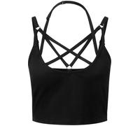 KILLSTAR Magica Top Corto Goth Pentagramma Grunge Punk Cavezza Regolabile