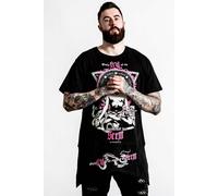 KILLSTAR Meditare Pentagramma Baphomet Gotico Punk Lungo Unisex Top KSRA004299