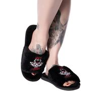 KILLSTAR Vedere U IN Hell Satanico Baphomet Capra Gotico Pantofole di Peluche
