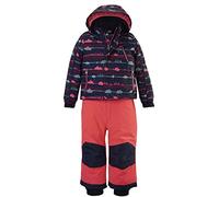 Killtec 5 MNS Jckt And PNTS Sci 3 in 1 / Tuta da Neve con Pantaloni Staccabili con Zip e Cappuccio, Blu Scuro, 110/116 Unisex
