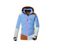 killtec Bambine e ragazze Giacca da sci/giacca funzionale impermeabile con cappuccio e paraneve KSW 403 GRLS SKI JCKT, lavendel, 128, 42071-000