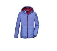 killtec Bambine e ragazze Giacca funzionale/antipioggia con cappuccio KOS 138 GRLS JCKT, jeansblau, 140, 42988-000