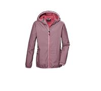 killtec Bambine e ragazze Giacca funzionale/antipioggia con cappuccio KOS 138 GRLS JCKT, rosenholz, 128, 42988-000