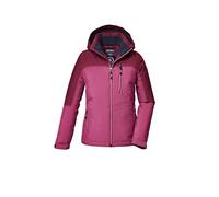 killtec Bambine e ragazze Giacca funzionale/giacca da esterno con cappuccio KOW 353 GRLS JCKT, pink, 164, 42146-000
