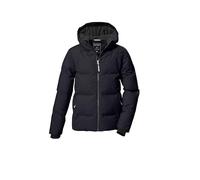 killtec Bambine e ragazze Giacca trapuntata/giacca invernale con cappuccio KOW 357 GRLS QLTD JCKT, schwarz blau, 152, 42150-000