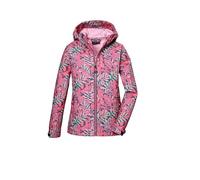 killtec Bambine e ragazze Giacca softshell/giacca outdoor con cappuccio KOS 135 GRLS SFTSHLL JCKT, oliv, 152, 43217-000