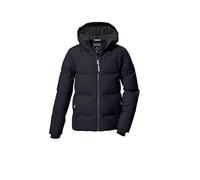 killtec Bambine e ragazze Giacca trapuntata/giacca invernale con cappuccio KOW 357 GRLS QLTD JCKT, schwarz blau, 128, 42150-000