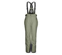 killtec Bambine e Ragazze Pantaloni da Sci/Funzionali con Pettorina Staccabile, paraspigoli e Protezione antineve KSW 213 GRLS Ski PNTS, Sage, 128, 43650-000