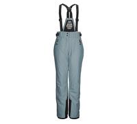 killtec Bambine e Ragazze Pantaloni da Sci/Funzionali con Pettorina Staccabile, paraspigoli e Protezione antineve KSW 213 GRLS Ski PNTS, Hell Rauchblau, 164, 43650-000