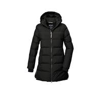 killtec Bambine e ragazze Parka trapuntato/parka con cappuccio KOW 359 GRLS QLTD PRK, schwarz, 152, 42151-000