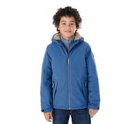 killtec Bambini e ragazzi Giacca funzionale/giacca invernale con cappuccio KOW 377 BYS JCKT, blaugrau, 164, 42169-000