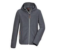 killtec Bambini e ragazzi Giacca in pile lavorata a maglia/Giacca in pile con cappuccio KOW 364 BYS KNTFLC JCKT, dunkelnavy, 128, 42157-000