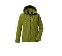 killtec Bambini e ragazzi Giacca softshell con cappuccio KOW 226 BYS SFTSHLL JCKT, khaki, 152, 43515-000