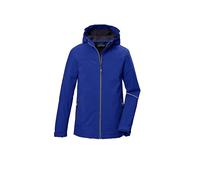 killtec Bambini e ragazzi Giacca softshell/giacca da esterno con cappuccio KOW 366 BYS SFTSHLL JCKT, dunkel stahlblau, 140, 42161-000