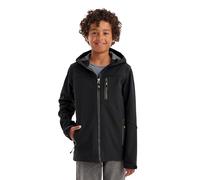 killtec Bambini e ragazzi Giacca softshell/giacca outdoor con cappuccio Jungen Softshelljacke, schwarz, 152, 43198-000