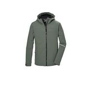 killtec Bambini e ragazzi Giacca softshell/giacca outdoor con cappuccio KOS 143 BYS SFTSHLL JCKT, oliv, 128, 43255-000
