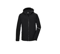 killtec Bambini e ragazzi Giacca softshell/giacca outdoor con cappuccio KOS 143 BYS SFTSHLL JCKT, schwarz, 176, 43255-000