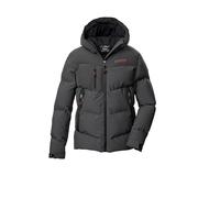 killtec Bambini e ragazzi Giacca trapuntata/funzionale in piuma d'oca con cappuccio KOW 230 BYS QLTD JCKT, anthrazit, 140, 43514-000