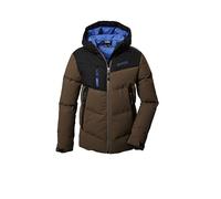 killtec Bambini e ragazzi Giacca trapuntata/giacca invernale con cappuccio KOW 376 BYS QLTD JCKT, braun, 116, 42212-000