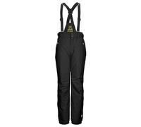 killtec Bambini e Ragazzi Pantaloni da Sci/Funzionali con Pettorina Staccabile, Protezione Bordi e paraneve KSW 214 BYS Ski PNTS, Schwarz, 128, 43651-000