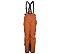 killtec Bambini e Ragazzi Pantaloni da Sci/Funzionali con Pettorina Staccabile, Protezione Bordi e paraneve KSW 214 BYS Ski PNTS, rost, 128, 43651-000