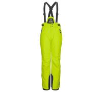 killtec Bambini e Ragazzi Pantaloni da Sci/Funzionali con Pettorina Staccabile, Protezione Bordi e paraneve KSW 214 BYS Ski PNTS, Neon-Gelb, 164, 43651-000