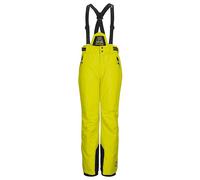 killtec Bambini e Ragazzi Pantaloni da Sci/Funzionali con Pettorina Staccabile, Protezione Bordi e paraneve KSW 214 BYS Ski PNTS, Lime, 152, 43651-000