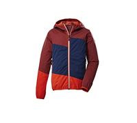killtec Boy's Giacca funzionale a 2 strati/giacca outdoor con cappuccio KOS 223 BYS JCKT, rust red, 164, 39274-000