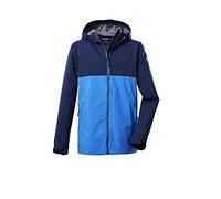 killtec Boy's Giacca softshell/giacca outdoor con cappuccio KOS 219 BYS SFTSHLL JCKT, dark ocean, 152, 39118-000