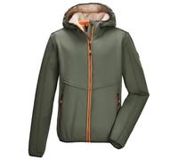 killtec - Boy's KOW 240 Fleece Jacket - Giacca in pile 128 olivia