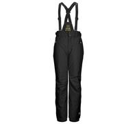 killtec Bambini e Ragazzi Pantaloni da Sci/Funzionali con Pettorina Staccabile, Protezione Bordi e paraneve KSW 214 BYS Ski PNTS, Schwarz, 128, 43651-000