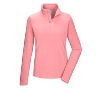 killtec Donna Camicia in Pile con Collo Alto e Zip KSW 101 Wmn FLC Shrt, Hellpink, 44, 40880-000