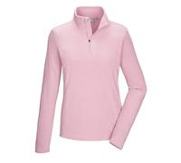 killtec Donna Camicia in Pile con Collo Alto e Zip KSW 101 Wmn FLC Shrt, Rosenholz, 38, 40880-000
