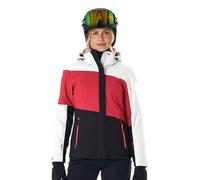killtec Donna Giacca da sci/giacca funzionale con cappuccio e paraneve con chiusura a cerniera KSW 67 WMN SKI JCKT, modern red, 48, 41961-000