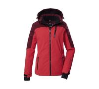 killtec Donna Giacca da sci/giacca funzionale con cappuccio e paraneve KSW 435 WMN SKI JCKT, modern red, 36, 43156-000